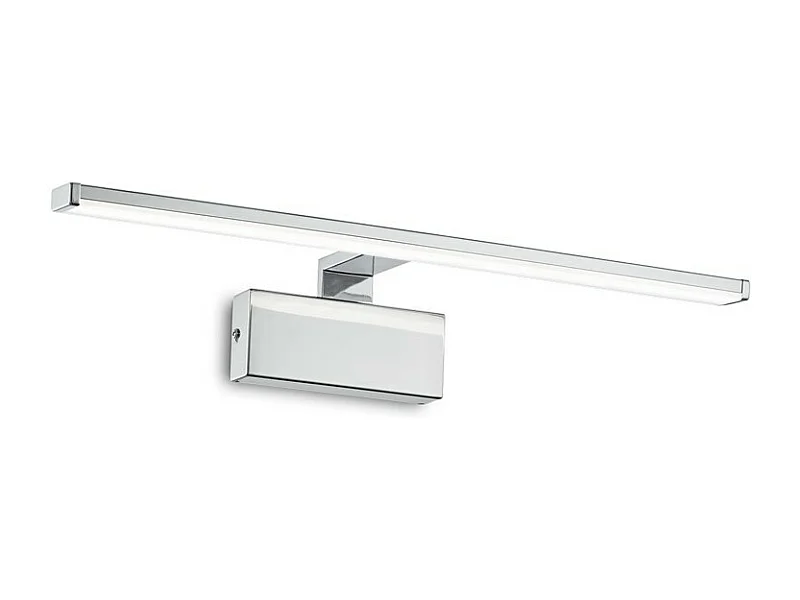 Ideal Lux ALMA - Aplique de pared LED integrado 1 luz Cromado 3000K