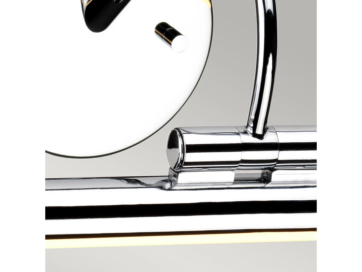 Elstead Alton - Applique LED 1 luce grande quadro cromo lucido