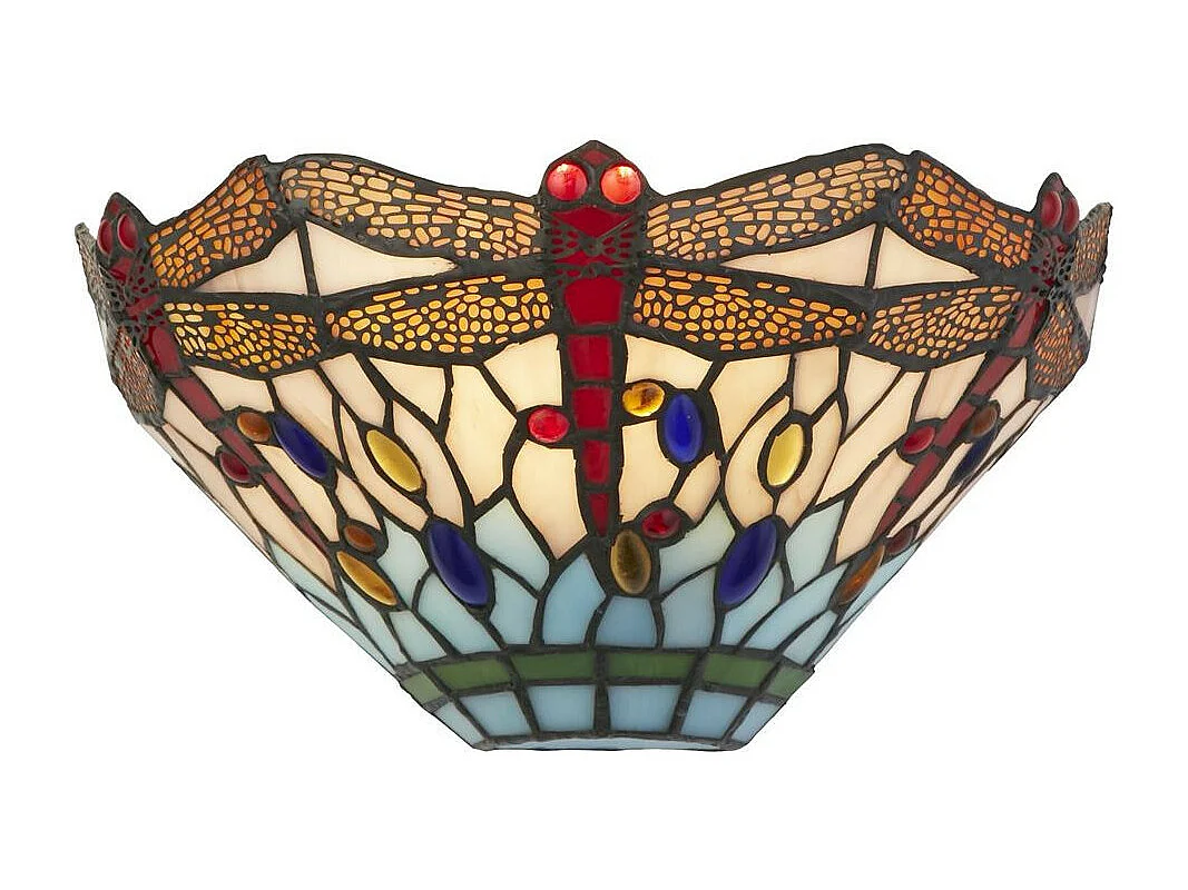 Searchlicht Dragonfly 1 leichte Wandleuchte, Tiffanny