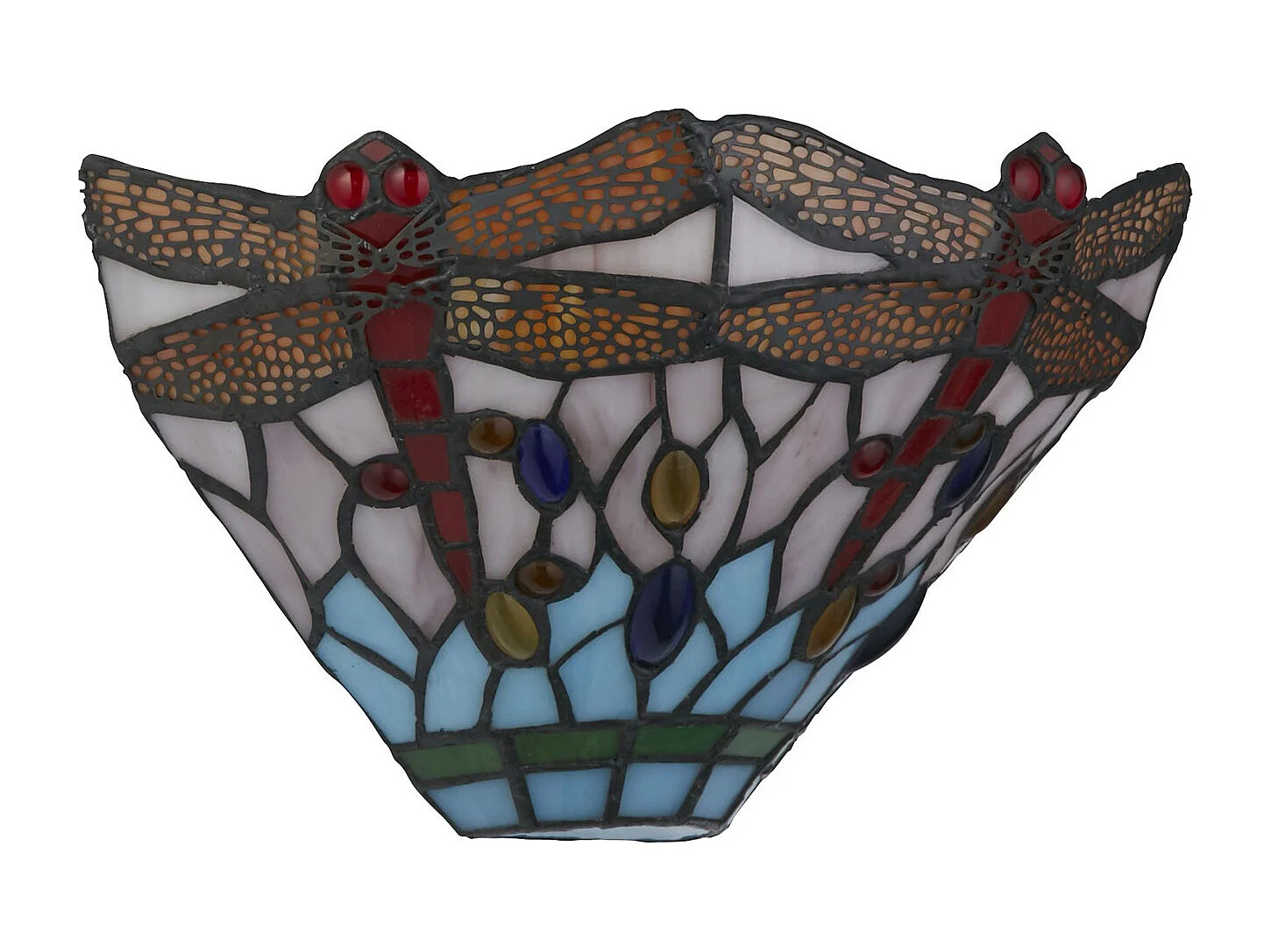 Searchlicht Dragonfly 1 leichte Wandleuchte, Tiffanny