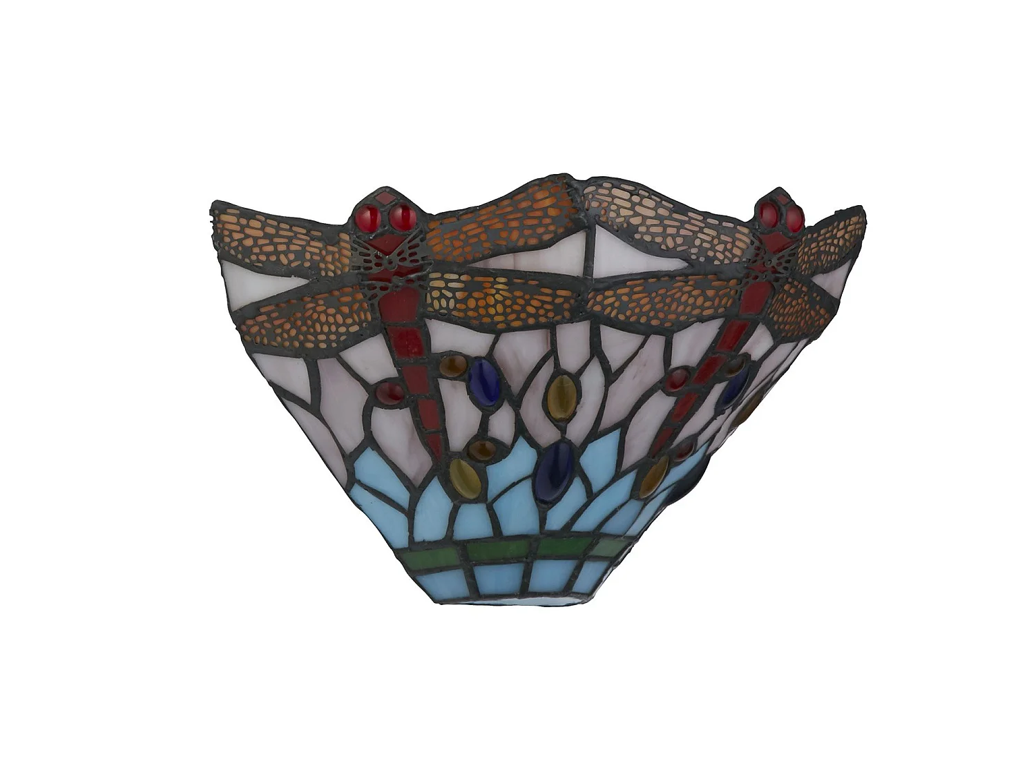 Searchlicht Dragonfly 1 leichte Wandleuchte, Tiffanny