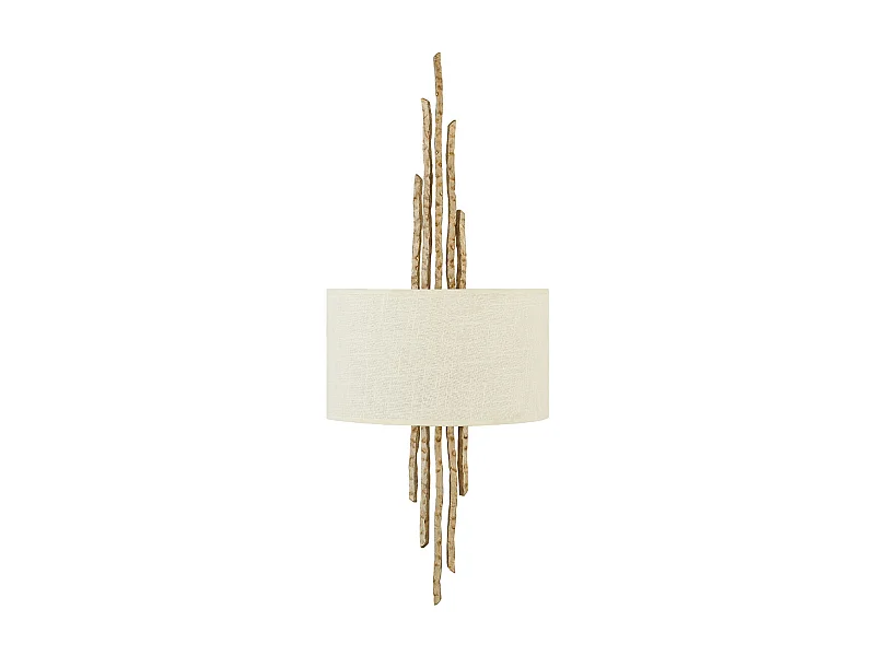 Elstead Spyre - 2 Licht Innenwandleuchte Gold, E14