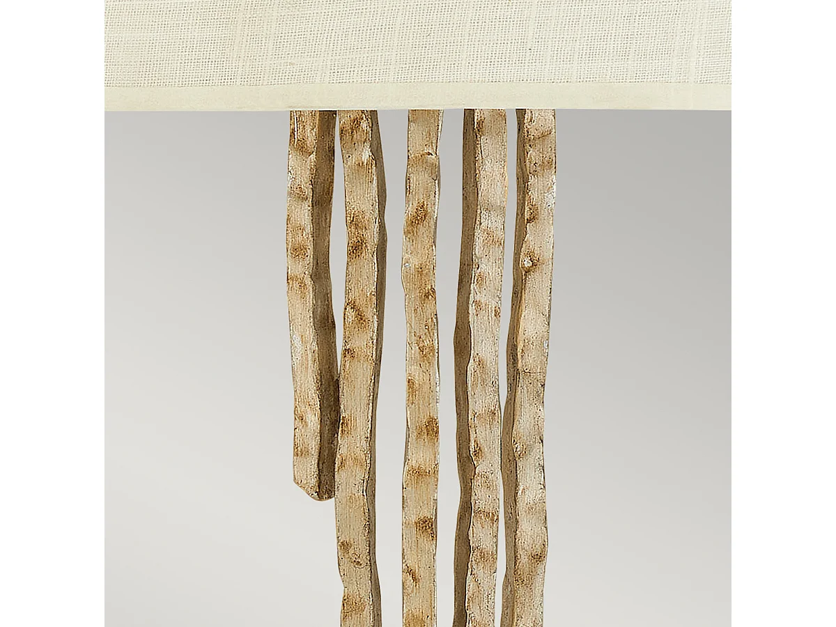 Elstead Spyre 2 ljus inomhus vägglampa guld, E14