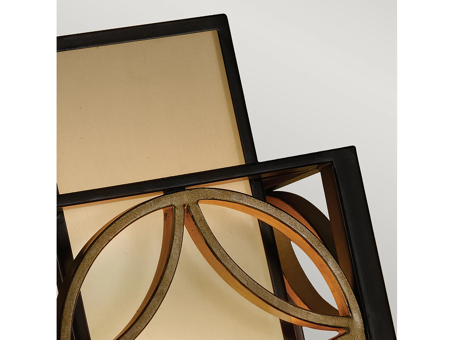 Elstead Remy - 1 Licht Innenwandleuchte Gold, Bronze