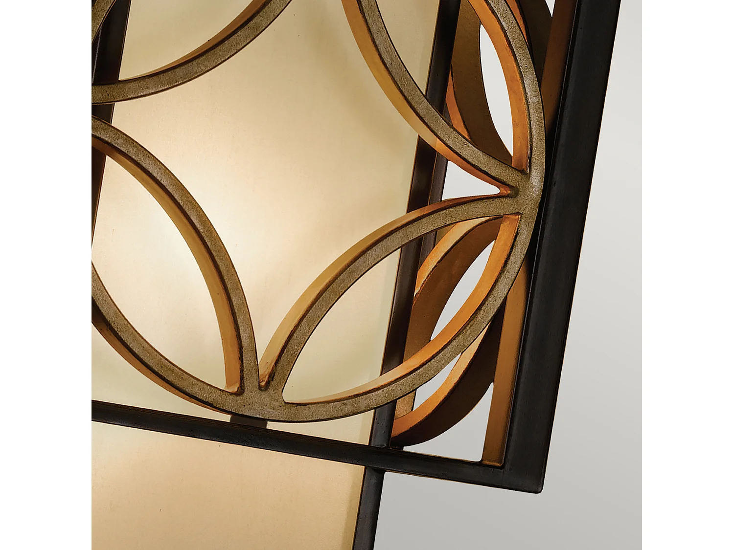 Elstead Remy - 1 Licht Innenwandleuchte Gold, Bronze