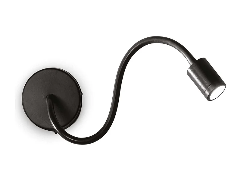 Ideal Lux Focus-1 - Lampade da lettura a LED 1 luce nere