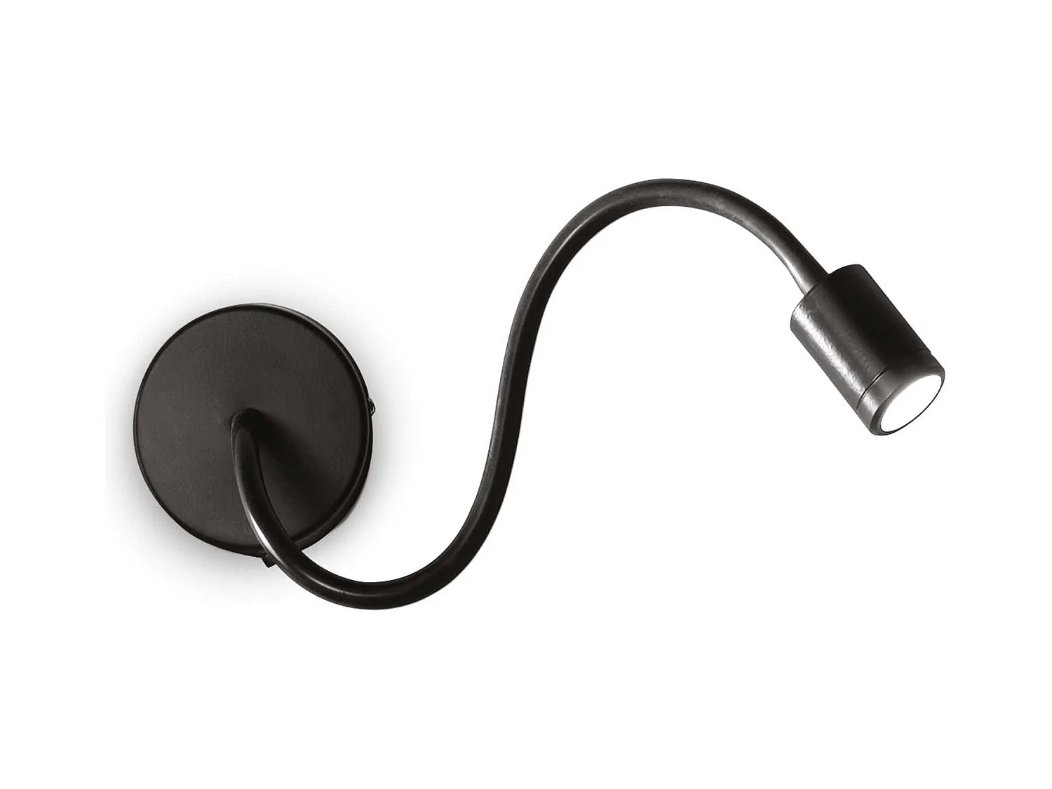 Ideal Lux Focus-1 - LED 1 Licht Leselampen Schwarz