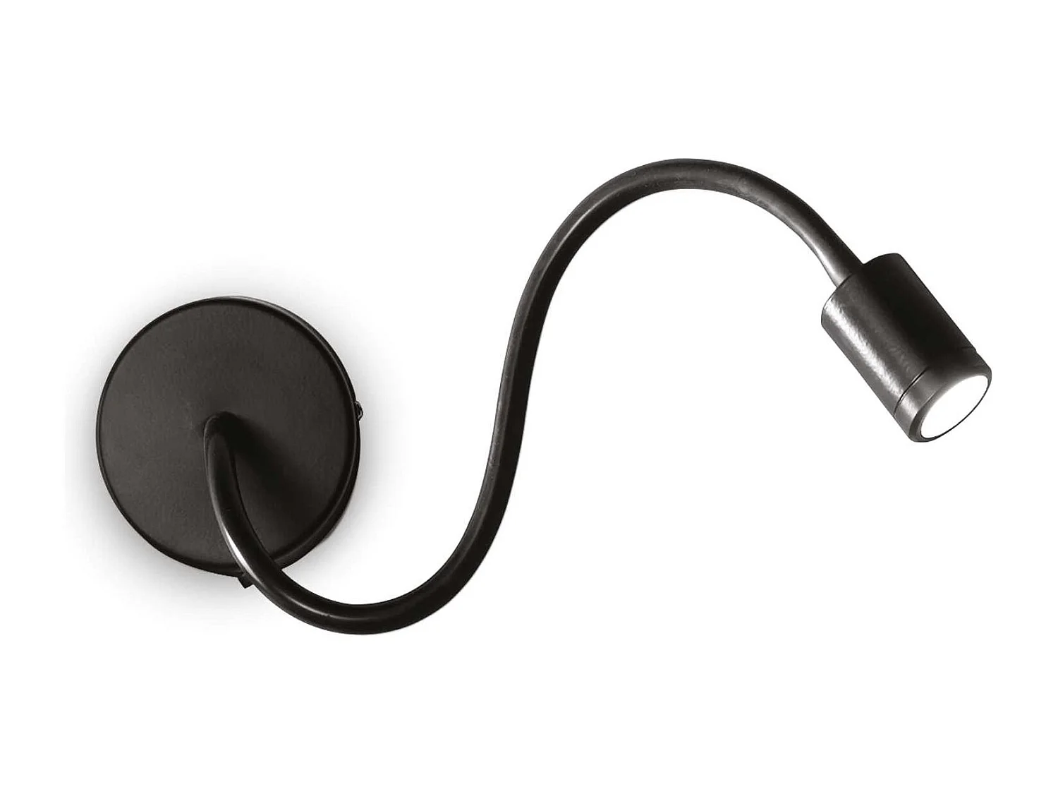 Ideal Lux Focus-1 - LED 1 Licht Leselampen Schwarz