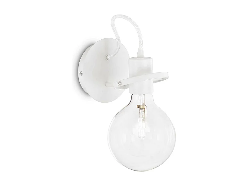 Ideal Lux Radio - 1 aplique de luz blanca, E27