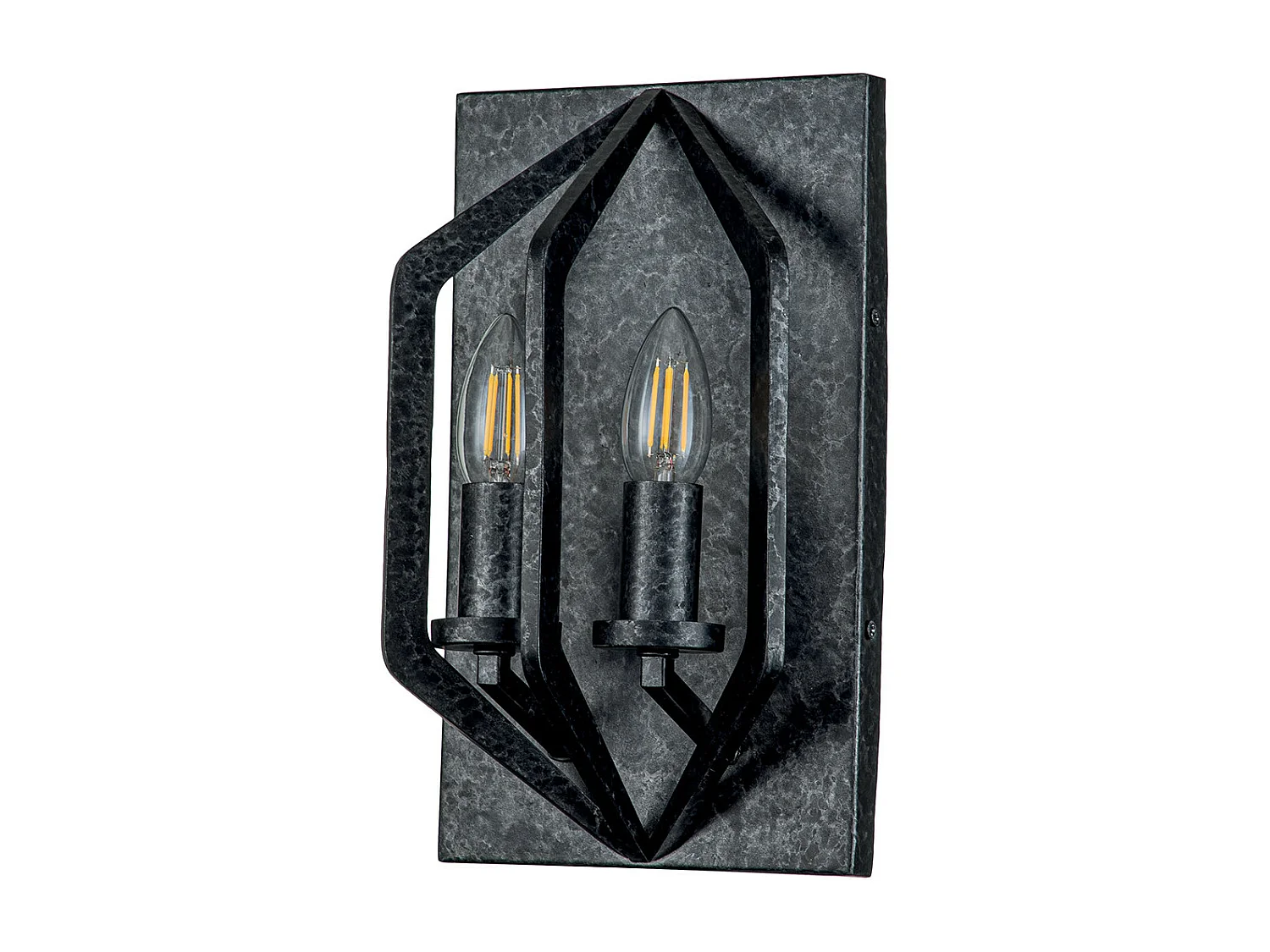 Elstead Quoizel Vanguard Lampada da parete Old Black