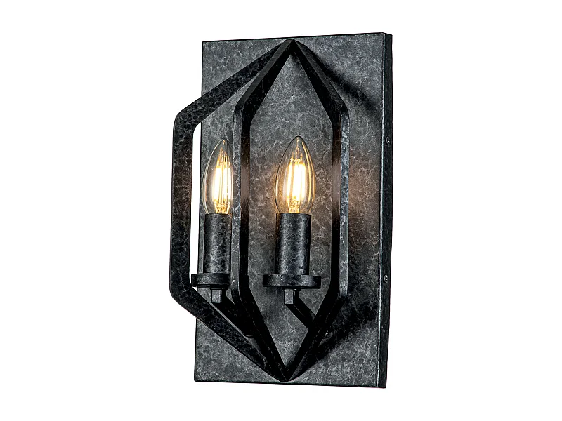 Elstead Quoizel Vanguard Lampada da parete Old Black