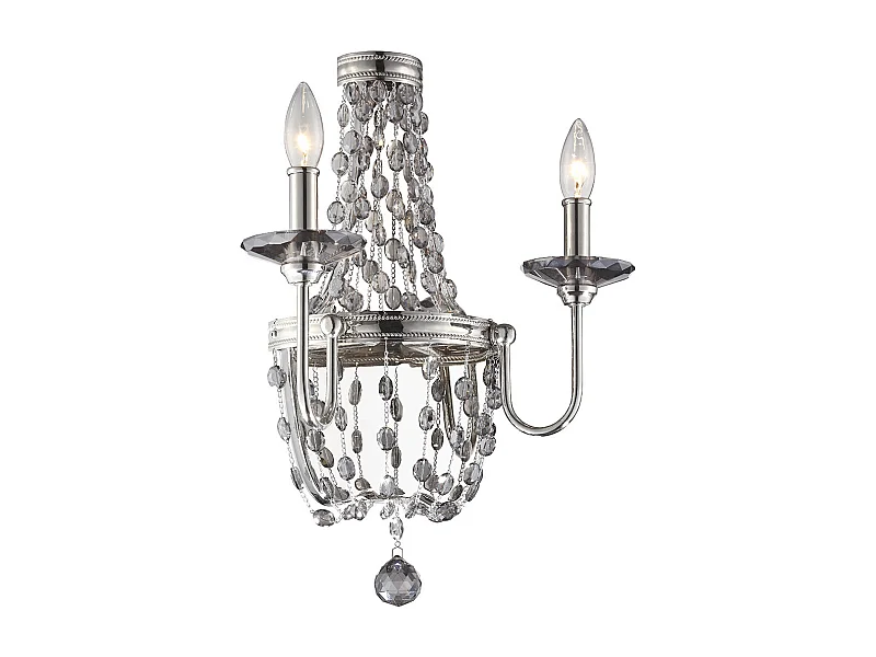Elstead - 2 licht Indoor Candle Wandleuchte Nickel poliert, E14