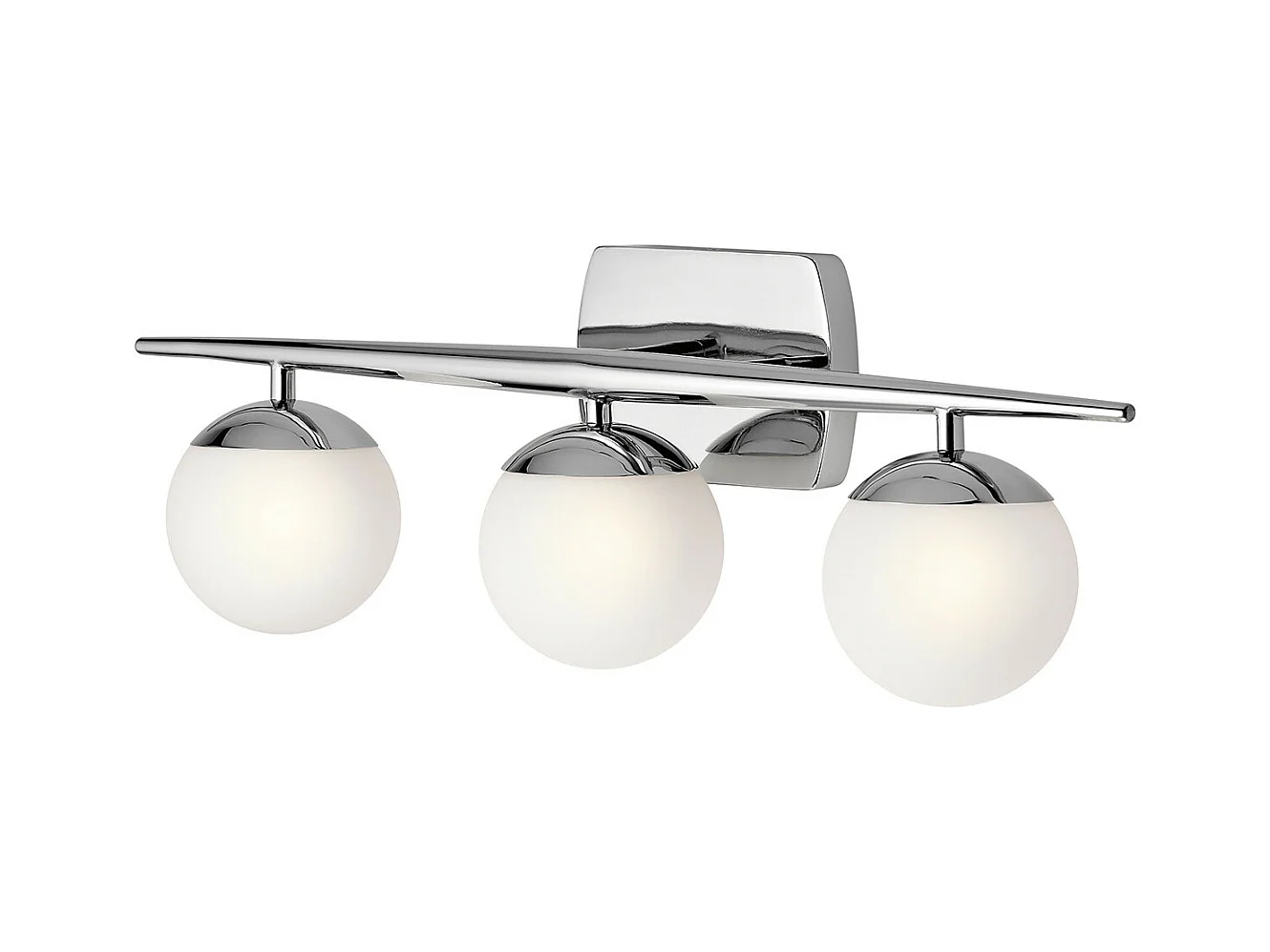 Elstead Jasper - Applique per bagno a 3 luci Cromo lucido IP44, G9