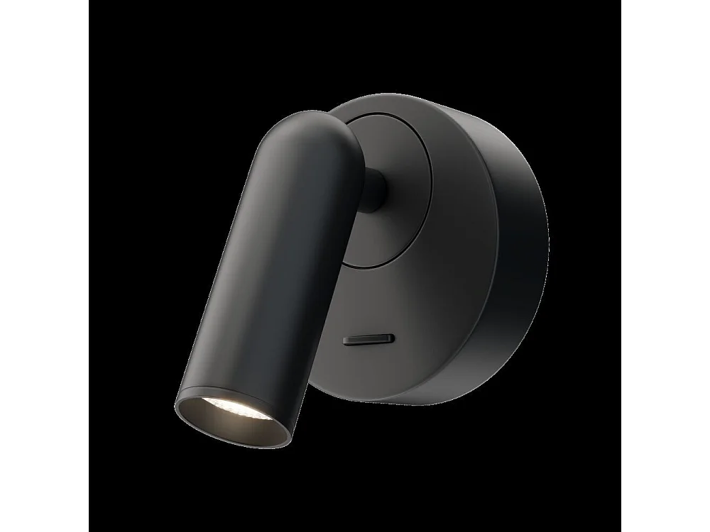 Maytoni Mirax Lampada da parete da lettura nera a LED integrata Mirax tecnica