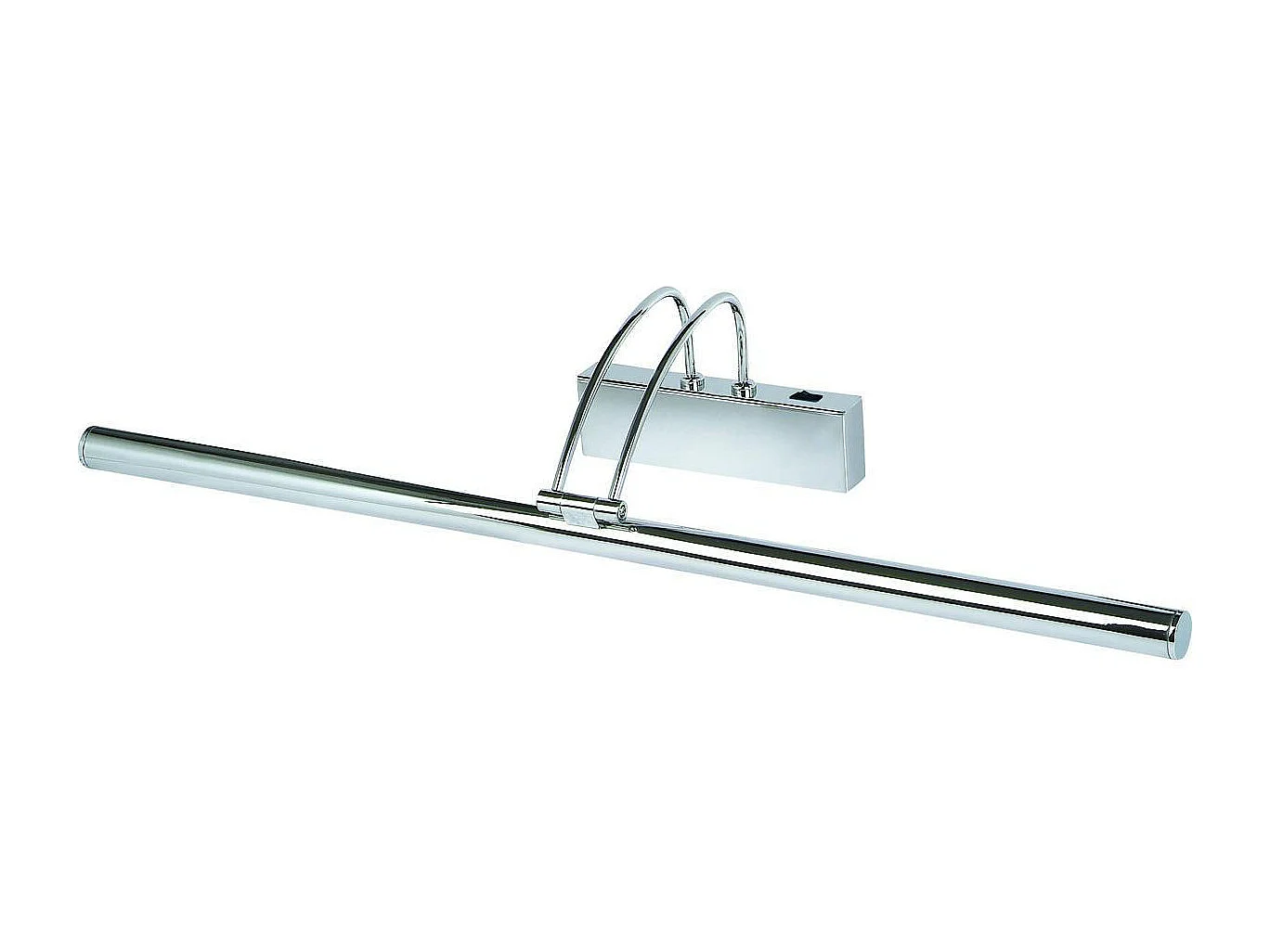 Searchlight Picture Lights - Applique da parete regolabile con 1 luce cromata