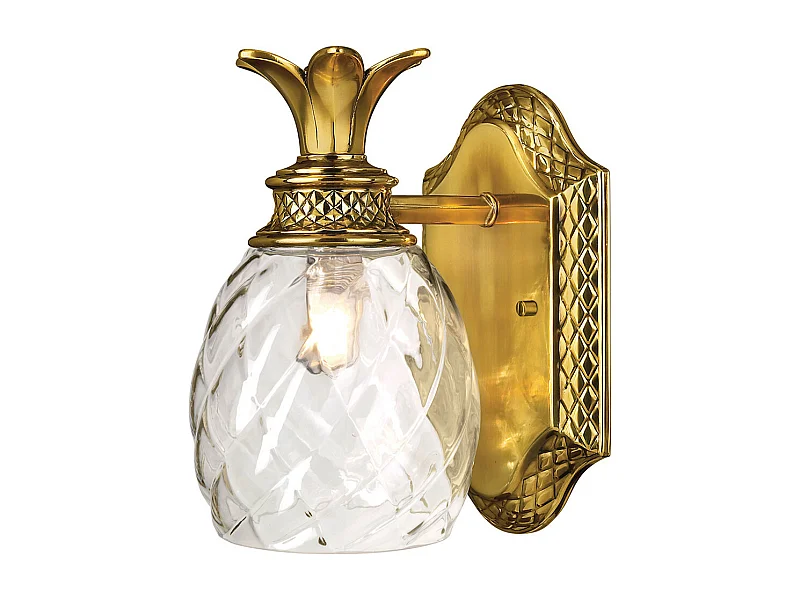 Plantation (Bath) Hinkley Applique 1 Luce Ottone Brunito IP44