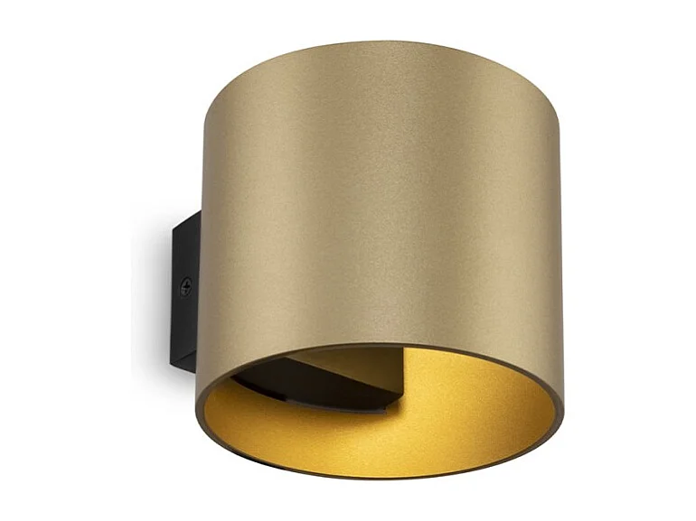 Maytoni Rond Technische Rond Wandleuchte in mattem Gold