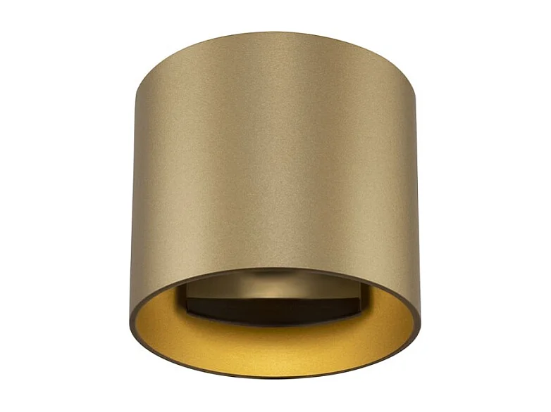 Maytoni Rond Technische Rond Wandleuchte in mattem Gold