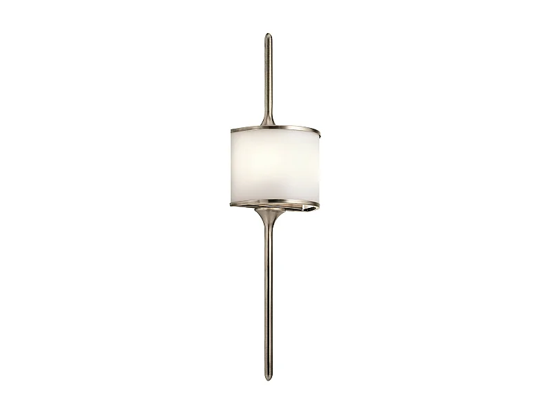 Elstead Mona - 2 Licht Badezimmer Wandleuchte Zinn IP44, G9