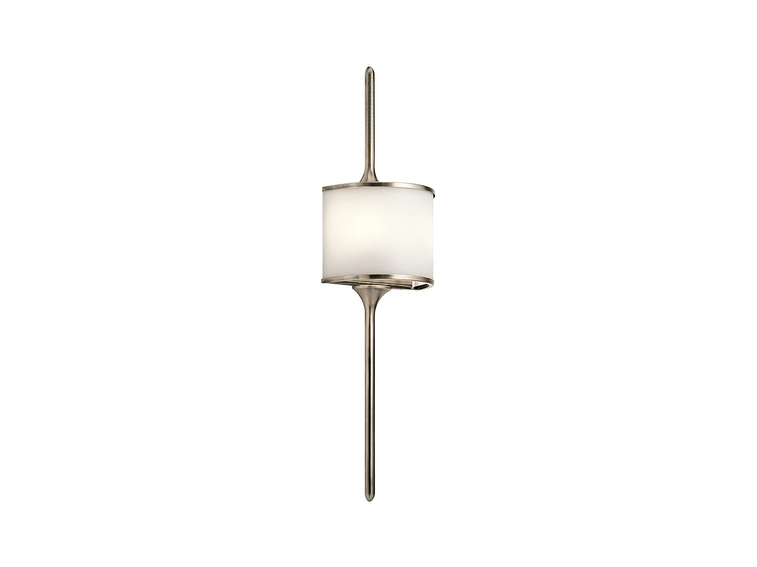 Elstead Mona - Applique per bagno a 2 luci Peltro IP44, G9