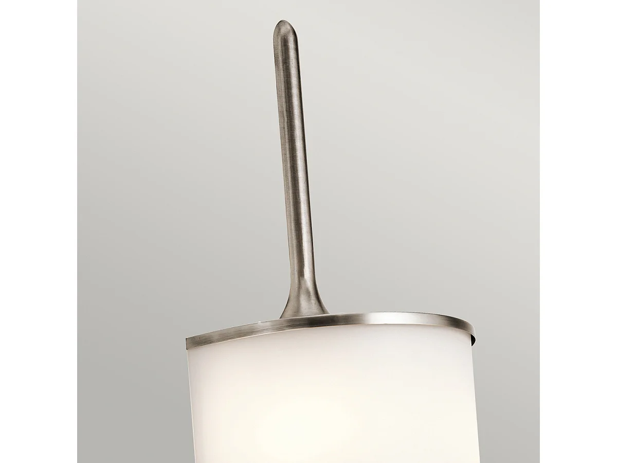 Elstead Mona - 2 Licht Badezimmer Wandleuchte Zinn IP44, G9