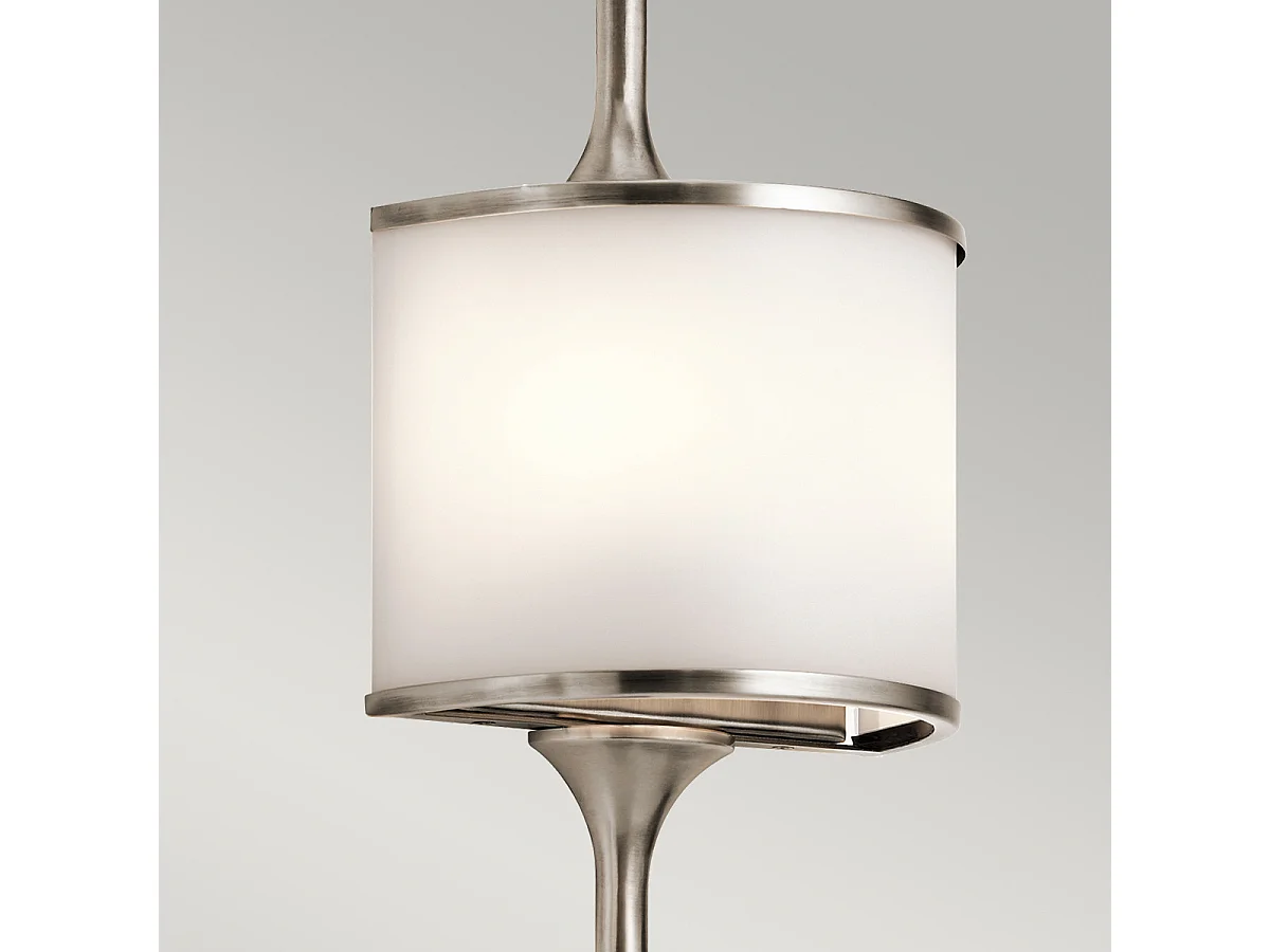 Elstead Mona - 2 Licht Badezimmer Wandleuchte Zinn IP44, G9