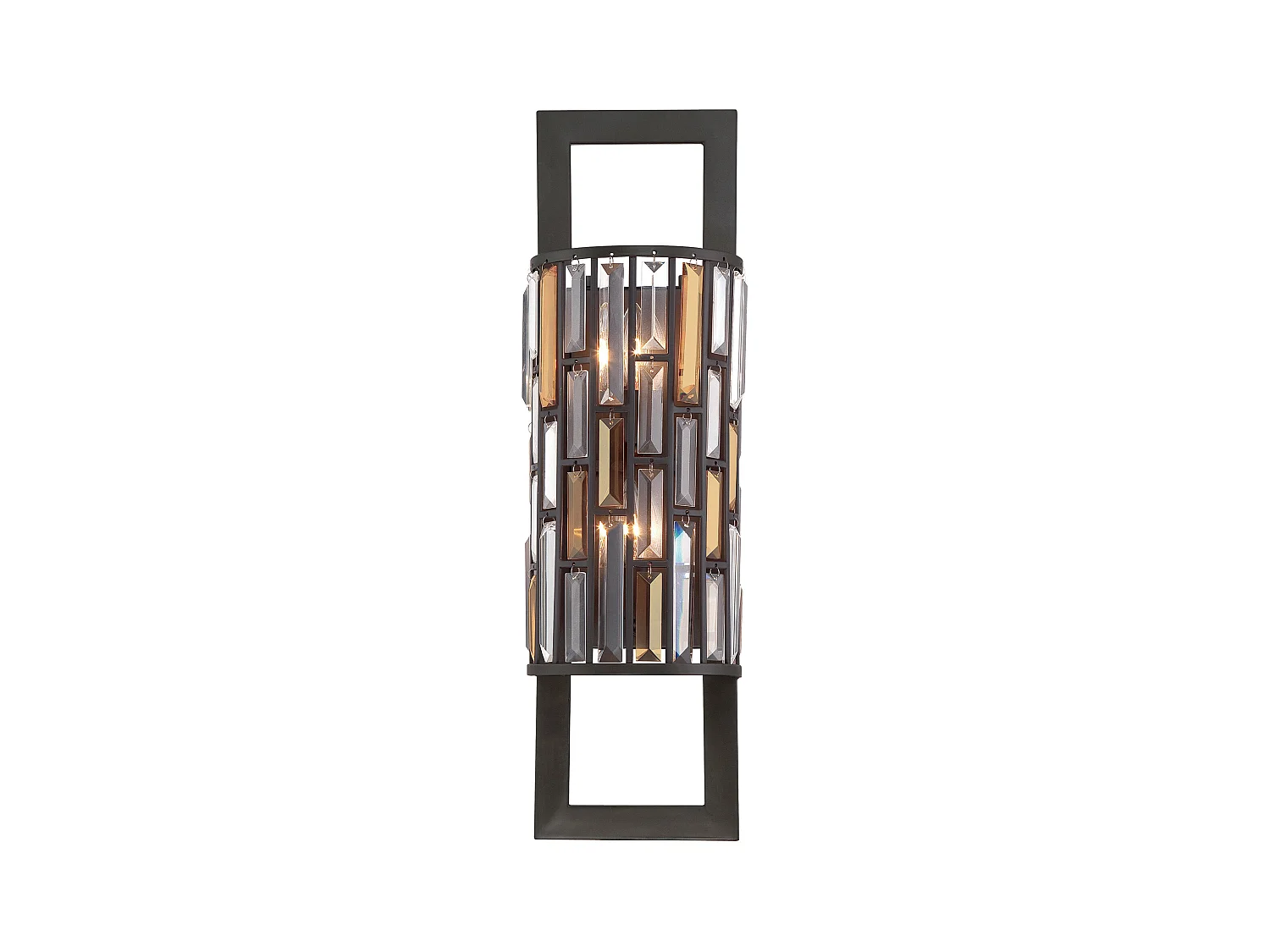 Elstead Gemma - Applique da interno a 2 luci vintage bronzo, attacco E14