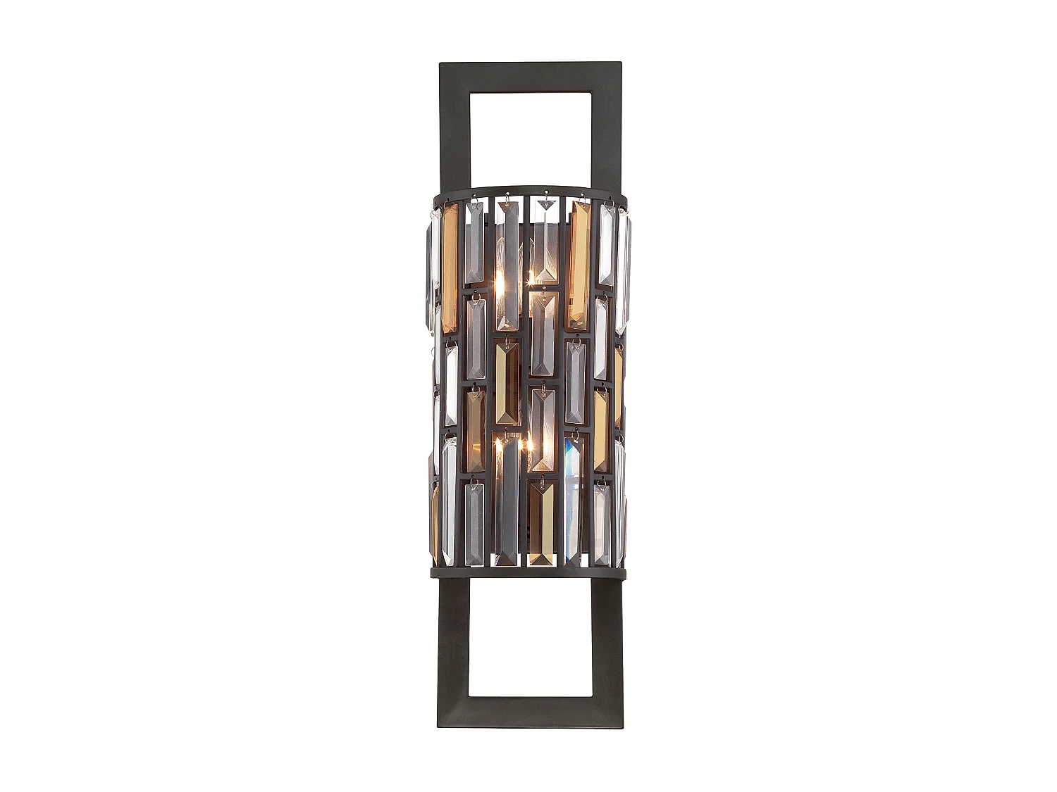 Elstead Gemma - Applique da interno a 2 luci vintage bronzo, attacco E14