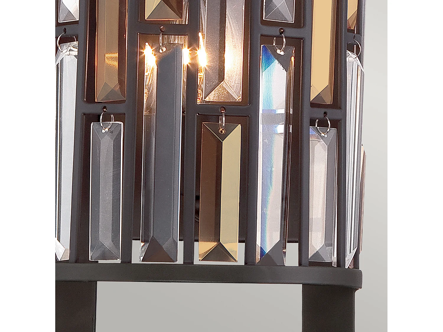 Elstead Gemma - Applique da interno a 2 luci vintage bronzo, attacco E14