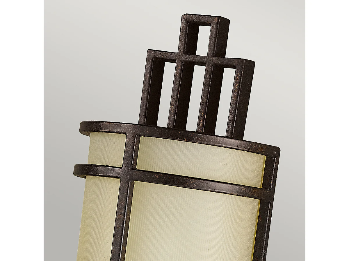 Elstead Fusion - 1 Licht Innenwandleuchte Bronze, E27