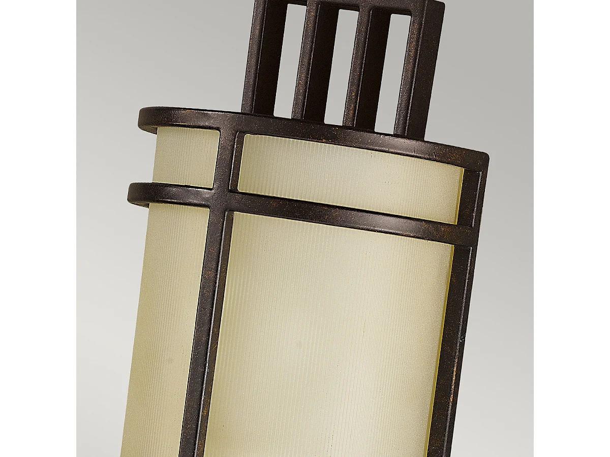 Elstead Fusion - 1 Licht Innenwandleuchte Bronze, E27