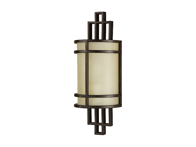 Elstead Fusion - Applique da interno a 1 luce Bronzo, attacco E27