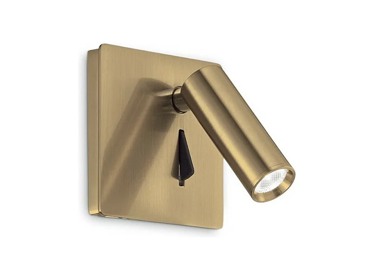 Ideal Lux LITE - Applique LED integrato da lettura per interni 1 luce in ottone 3000K