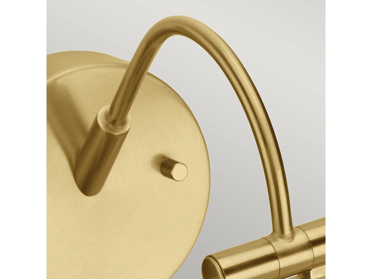 Elstead Alton - Applique da parete a LED 1 luce piccola Ottone