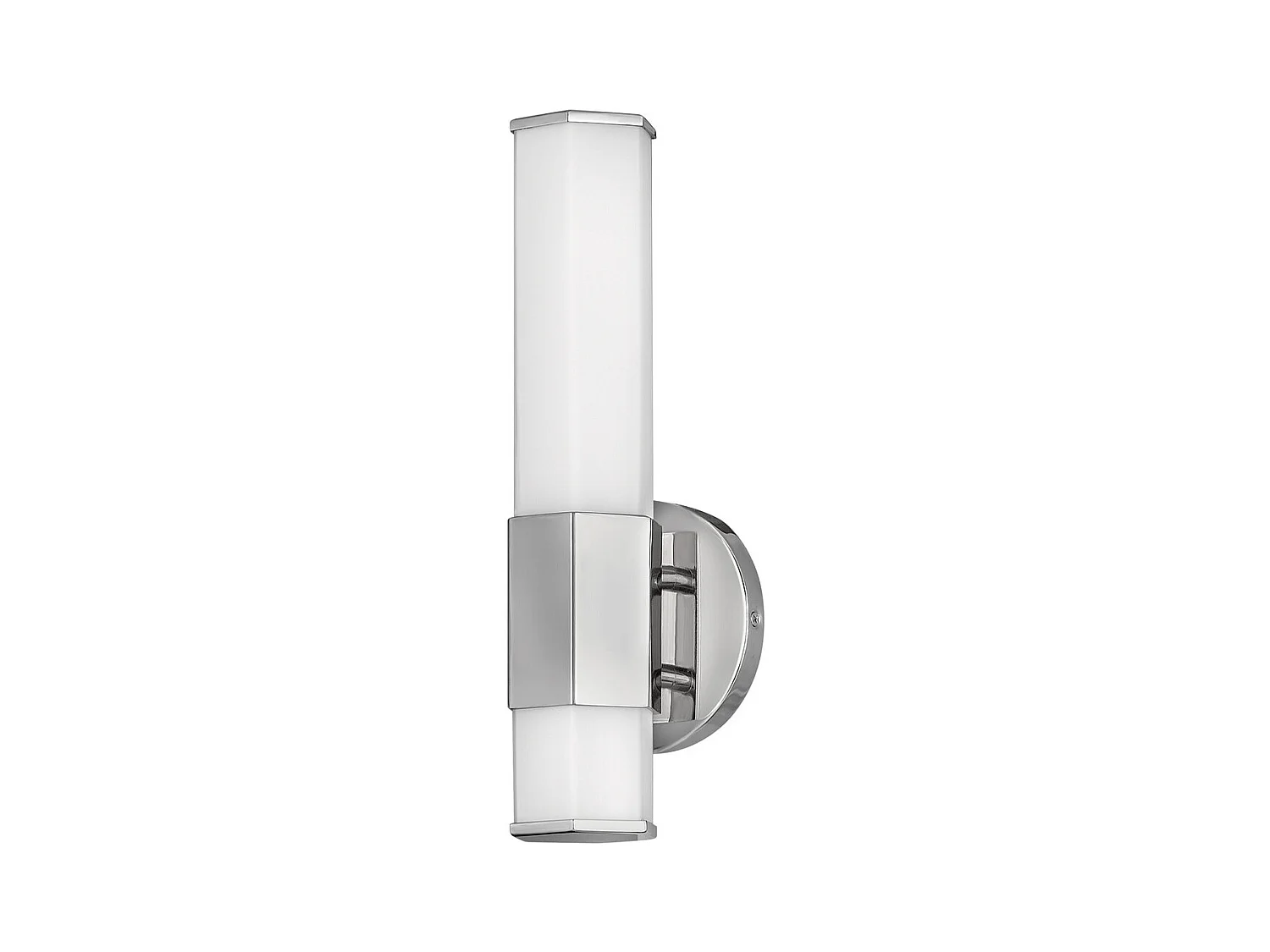Elstead Hinkley Facet Lampada da parete LED integrata per bagno Cromo lucido, 3000K, IP44