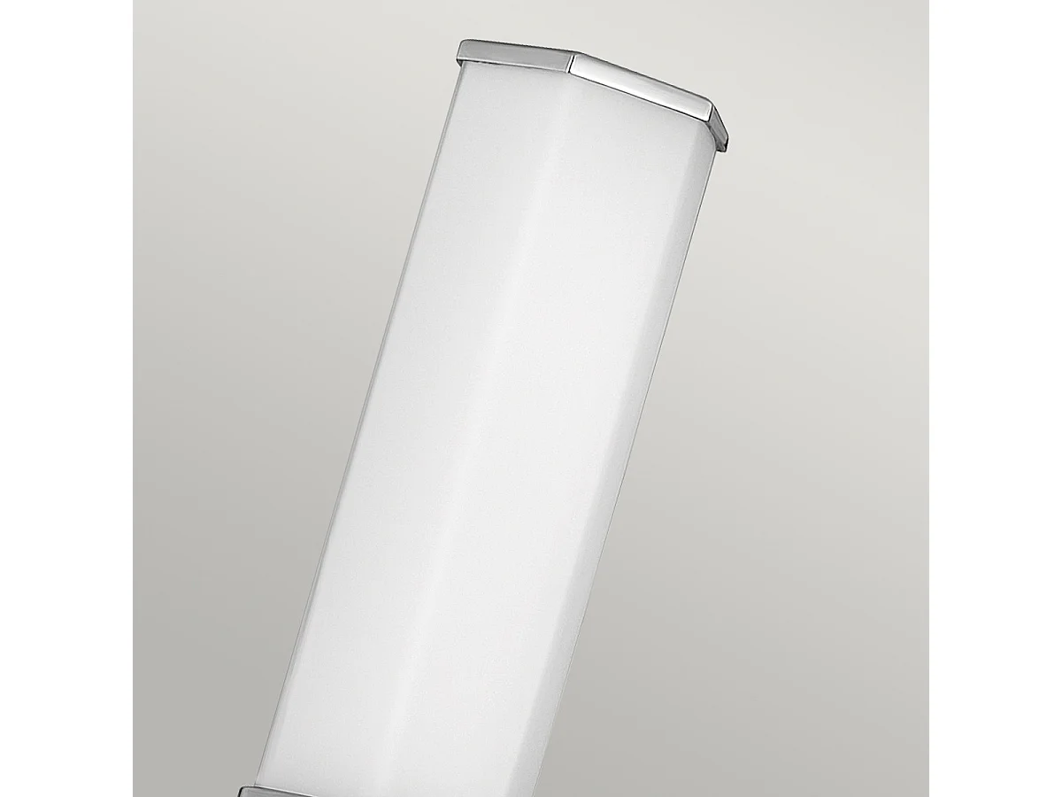 Elstead Hinkley Facet Lampada da parete LED integrata per bagno Cromo lucido, 3000K, IP44
