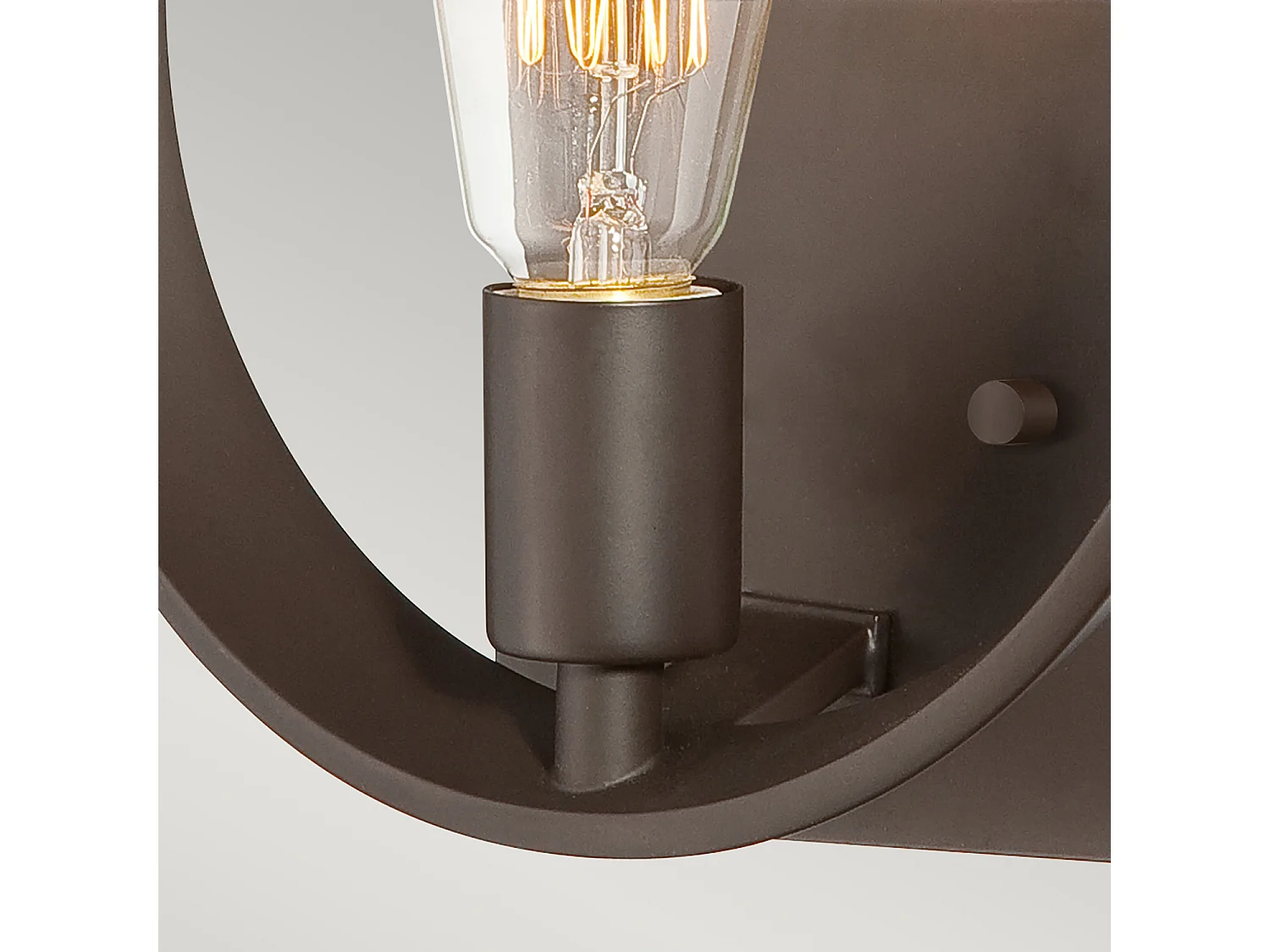 Elstead Theater Row - 1 Licht Innenwandleuchte Western Bronze, E27