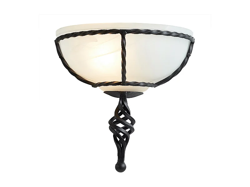 Elstead Pembroke - 1 Luce per interni da parete Uplighters Nero, E27