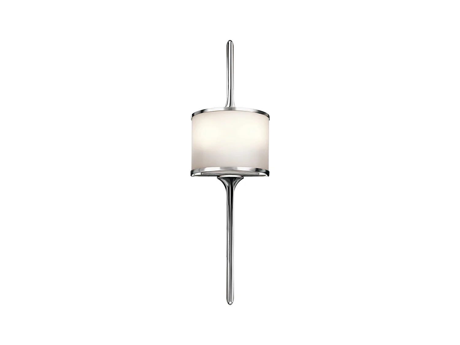 Elstead Mona 2 ljus badrumsvägglampa polerad krom IP44, G9