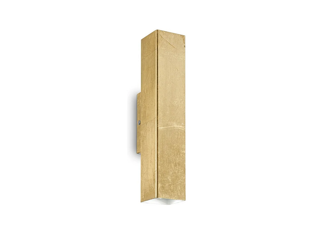 Ideal Lux Sky Applique Murale 2 Lumières Up & Down Or, GU10