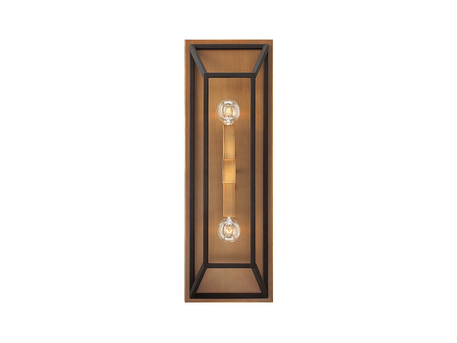 Elstead Fulton - 2 Licht Innenwandleuchte Bronze, E14