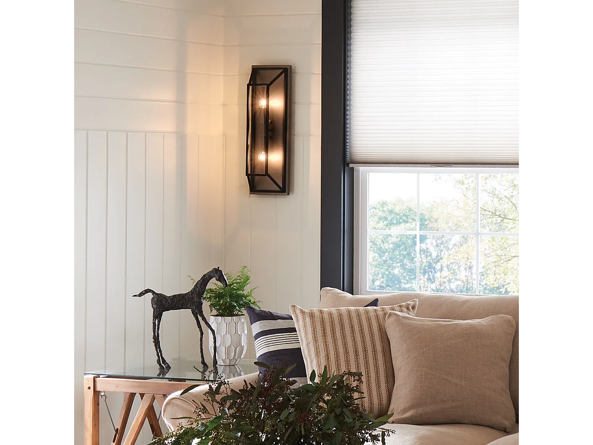 Elstead Fulton 2 ljus inomhusvägglampa brons, E14