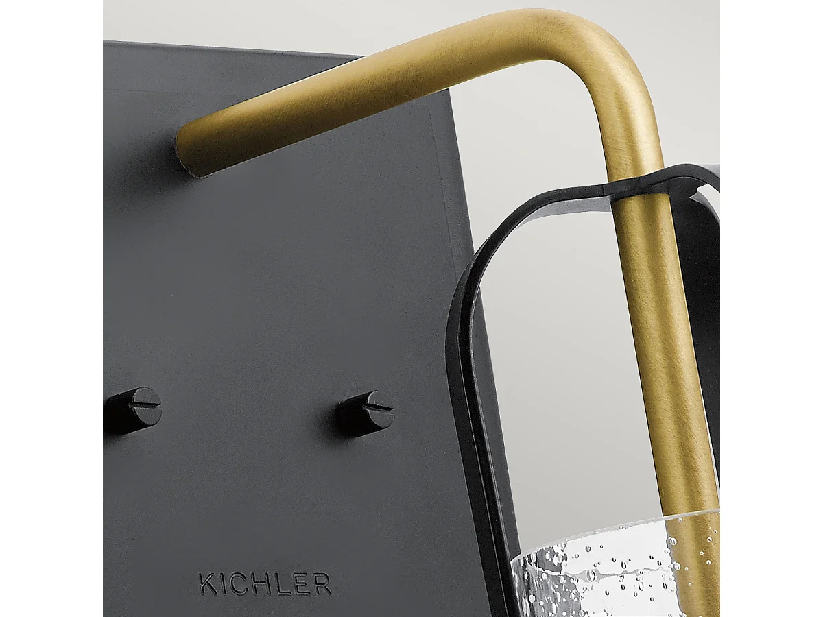 Elstead Kichler Kitner Dome Wandleuchte Messing natur