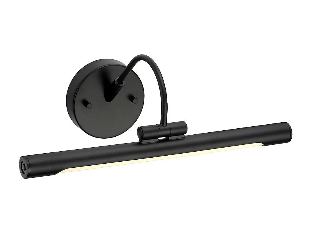 Elstead Alton - Applique da parete LED 1 luce piccola nera