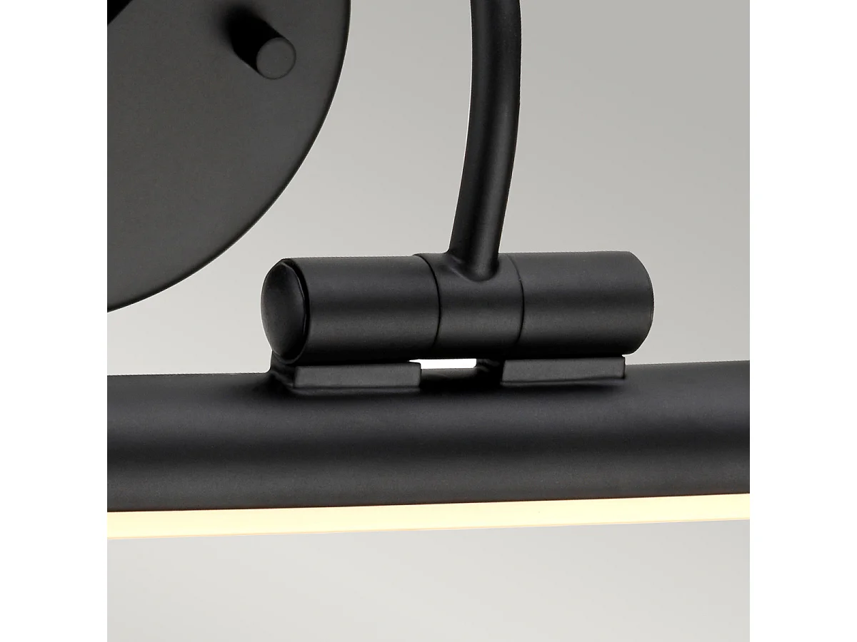 Elstead Alton - Applique da parete LED 1 luce piccola nera