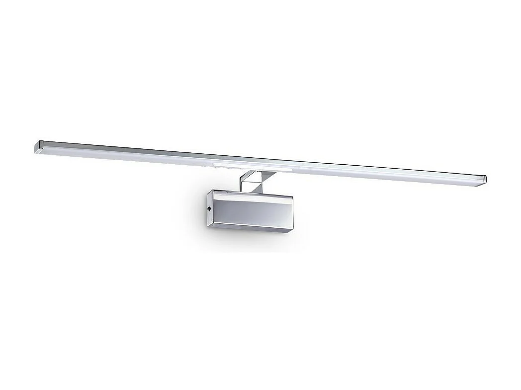 Ideal Lux ALMA - Aplique de pared LED integrado 1 luz Cromado 3000K