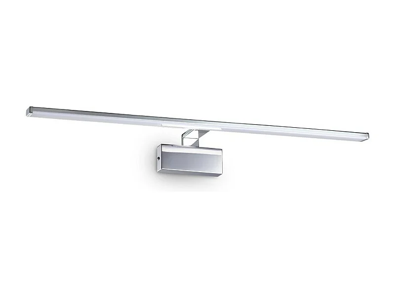 Ideal Lux ALMA - Aplique de pared LED integrado 1 luz Cromado 3000K