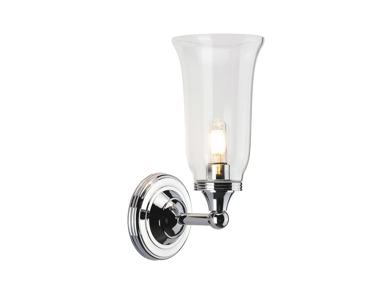 Elstead Austen - Applique da parete per bagno 1 luce Cromo lucido IP44, G9