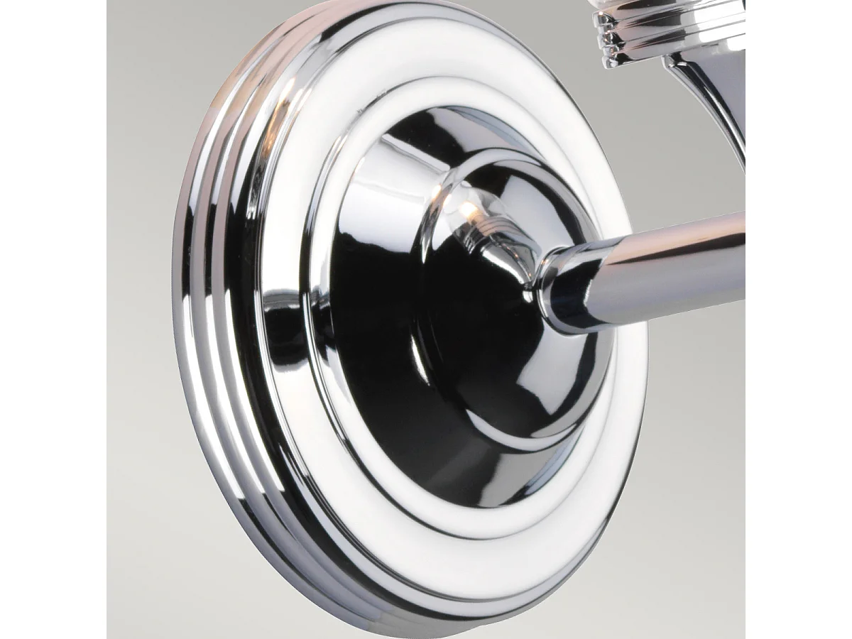 Elstead Austen 1 ljus badrumsvägglampa polerad krom IP44, G9