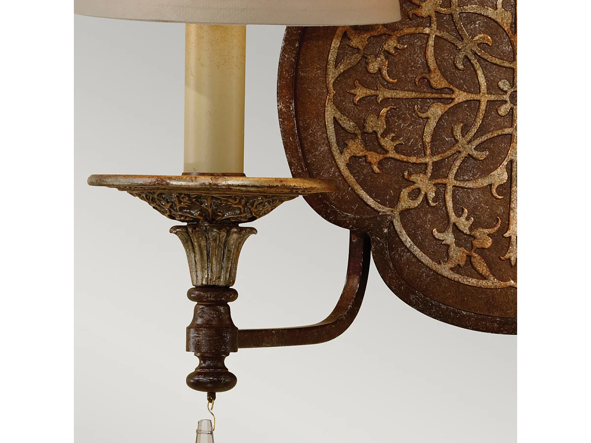 Elstead Marcella - 2 licht Indoor Candle Wandleuchte British Bronze, E14